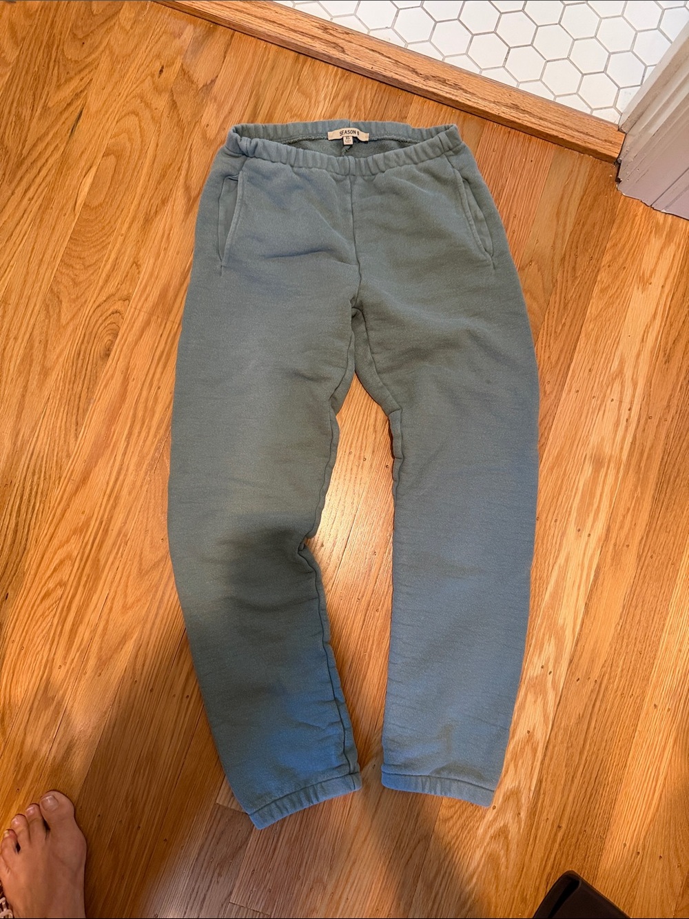 YEEZY SEASON 6 Sweatpants Joggers - Dusty Green